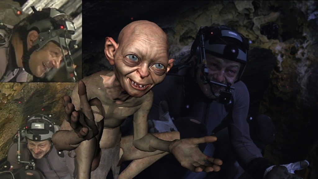 Andy Serkis in Action - Motion Tracking technology